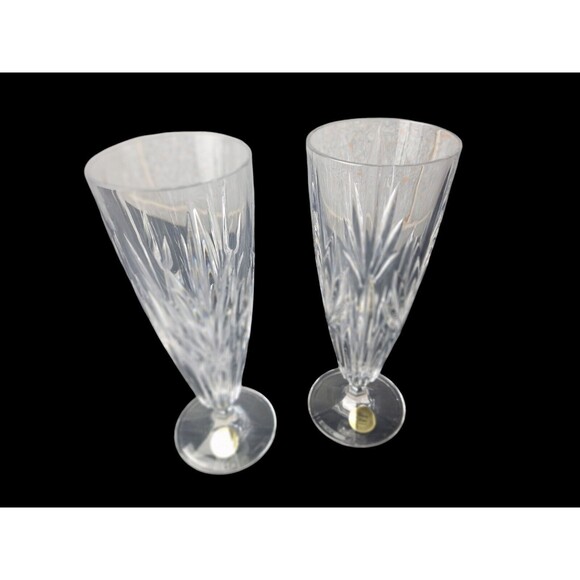 Princess House Pilsner Beer Glasses 2-Piece Set - Picture 2 of 3